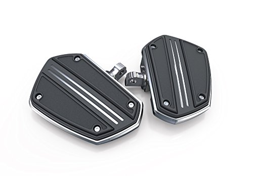 Ciro Rail Floorboards chrome paire repose-pieds plateforme custom Harley Davidson