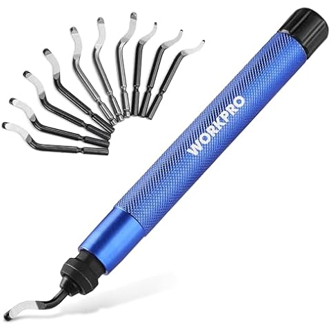 WORKPRO Deburring Tool with Blades Cover