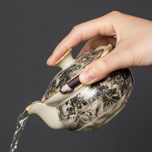 Tetera para el hogar de gran capacidad que evita quemaduras al servir el té 8