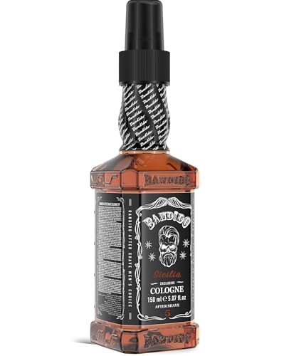 Bandido After Shave Hombre Sicilia 150ml | Loción para Después del Afeitado con Mentol | Efecto Refrescante e Hidratante | Cuida y Protege Todo Tipo de Piel | Fragancia Masculina Duradera