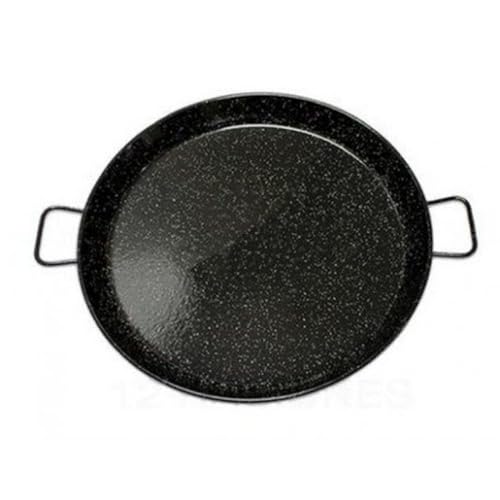 José Andrés Foods Enameled Paella Pan, 12.5 in