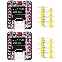 Binghe Módulo OLED Placa de Desarrollo con 0.42" OLED Display y