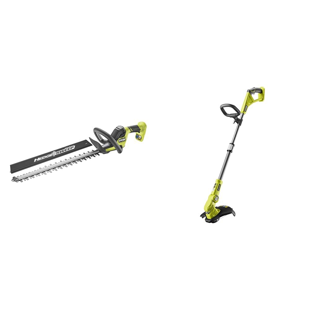 Taille-Haies Linea 18V RYOBI et Coupe-Bordures sans fil OLT1832 pour l'entretien du jardin