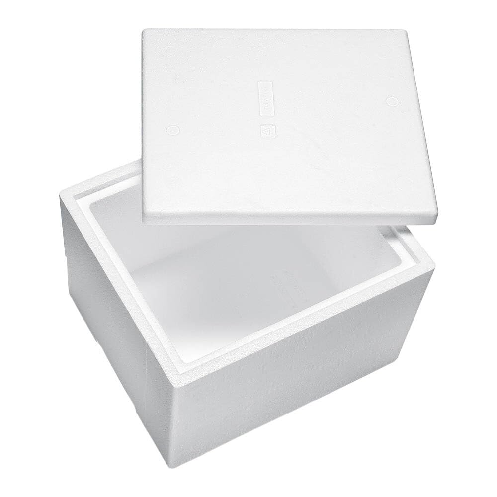Isolierbox rEPS weiß 400 x 335 x 265 mm (innen) 40 mm Wandstärke Volumen 35 l, 3 Stück