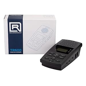 TR600 Landline Phone Call Recorder for Analog/IP/Digital Lines, Automatic Telephone Recording Device – 16GB