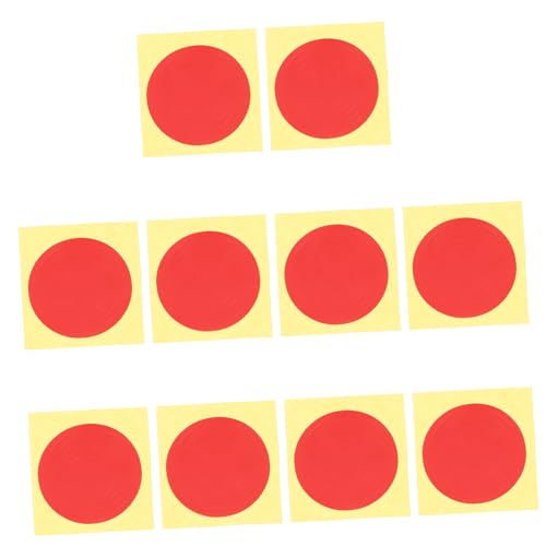 TIDTALEO 10Sheets Adhesive Pressure Gauge Stickers Reflective Indicator Labels for Easy Identification of Various Gauge Decals for Home and Commercial Use