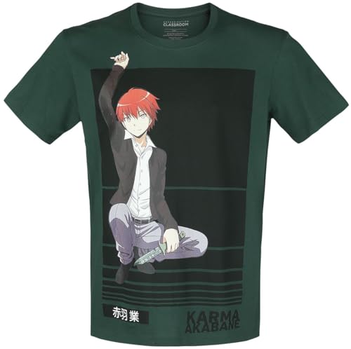 Image of Assassination Classroom Karma Akabane Men's Jersey Multicoloured M