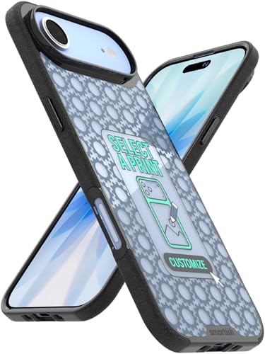 Image of Smartish iPhone Air MagSafe Clear Case - Gripmunk Magnetic Slim Case [Lightweight + Protective] Anti-Yellowing Thin Grip Clear Cover for Apple iPhone Air - Clearly Clear - Custom Print