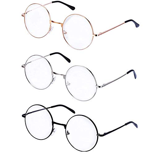BJ-SHOP Occhiali da vista con montatura in metallo...