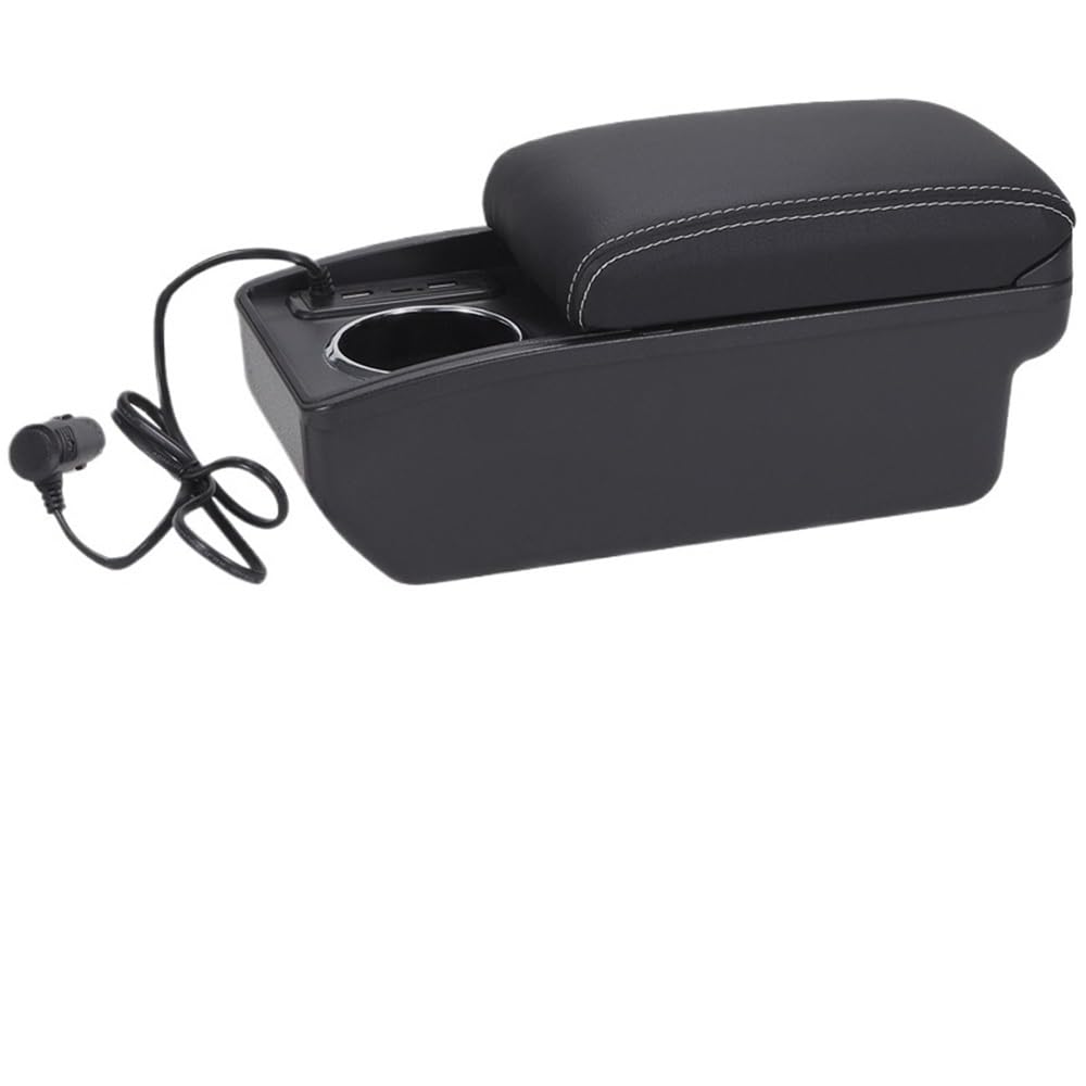 YHZRDMSK For 500 For Cronos Armrest Box Car Dedicated Retrofit Heighten Interior Center Storage Accessories