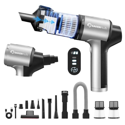 SakerPlus 4-in-1 Car Vacuum