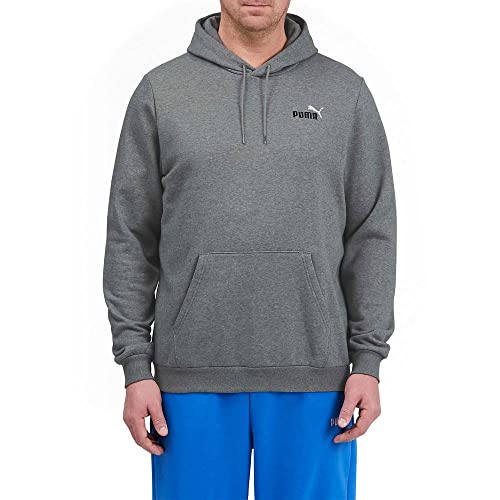 Sweat PUMA homme gris taille S avec capuche et logo en molleton
