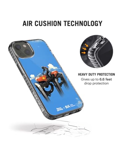 Image of DailyObjects Sky Rover Stride 2.0 Magnetic Case Cover Compatible with iPhone 15 | Wireless Charging Slim Back Cover | 2 Layer Edge Protection & Shockproof