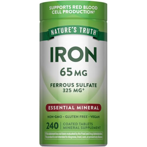 Nature's Truth Iron Tablets