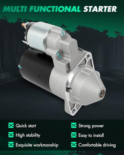 Image of SCITOO Starter Motor fit for Smart for Fortwo 2005-2007 L3 0.8L 799cc Replacement Starter 32580