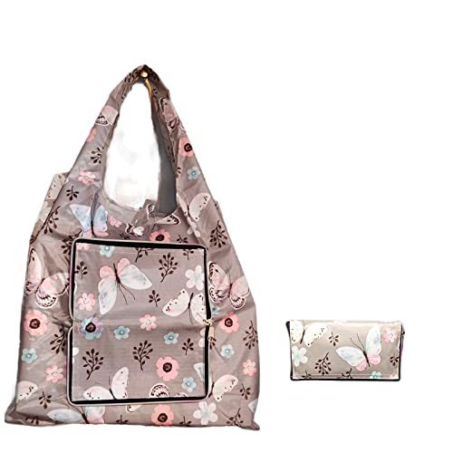 Image of Designer Pattern Reusable and Foldable Shopping Bag /Tote Hand bag /Travel Bag /Grocery Bag | Heavy Duty, Eco Friendly | Compact, Lightweight and Convenient