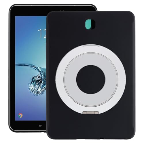 Funda protectora elegante para Samsung Galaxy Tab S2 8.0 con soporte bicolor negro plata