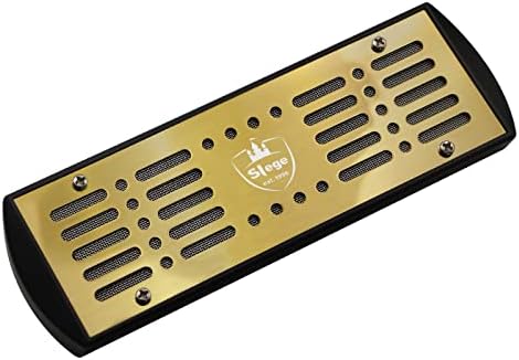 SLEGE Humidifier for Cigars, Stainless Steel Gol...