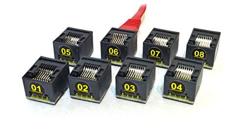 Identified Terminator Pack (8) for Atlas IT(UTP05) - Identification numbers 01-08