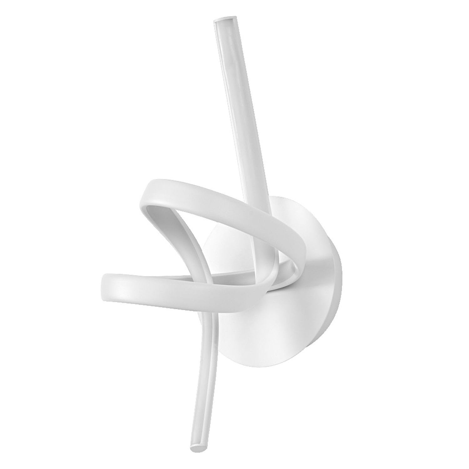 Licht-Erlebnisse LED Wandleuchte Metall Weiß 2700 4000 6000 K CCT Flur Wohnzimmer Schlafzimmer gemütlich L:37 cm stilvoll Wandlampe Büro