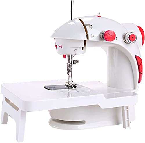GKJHTED Máquinas de Coser para Principiantes, para Manualidades domésticas, con Mesa Extensible
