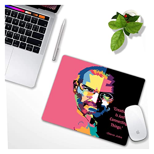 Image of Paper Plane Design Pop Art Style Printed Anti Skid Non Slip Rubber Mouse Pad of Computers. Size - 9 x 7 inches.d101