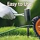HOINCO 100 Pcs16MM PE Bewässerungsrohr halten Ankerpfeile, Bewässerungs Tropfschlauch Pfähle, für Pflanzenunterstützung, Garten Boden Sicherung Schläuche. (100)
