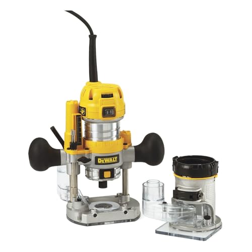 DeWalt D26204K-QS, una fresadora combo muy versátil para trabajar cantos y fresado con una sola máquina