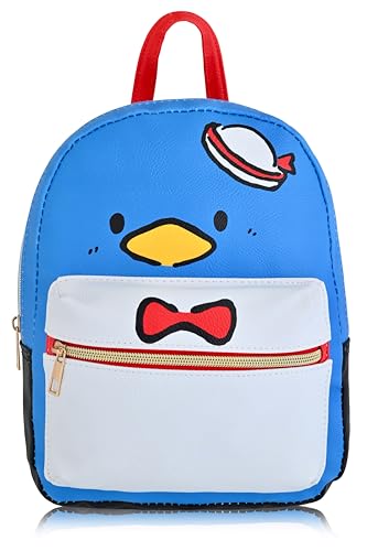 Fast Forward Sanrio Hello Kitty Tuxedo Sam Backpack for Women, Men, Unisex | Cute PU Leather 10' Mini Backpack Purse | Hello Kitty Bag & Accessories