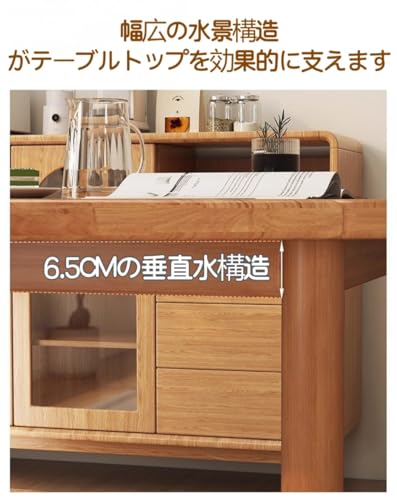 Dohera 折りたたみ丸形ダイニングテーブル 2人用 4人用 大型 ダイニングセット ダイニングテーブル リビングテーブル 木製 頑丈 耐摩耗 耐荷重 安定構造 おしゃれ コンパクト 省スペース 多目的設計 レストラン キッチン リビング カフェ 店舗用 家庭用 組立簡単 (120cm,A 4人用) [5]