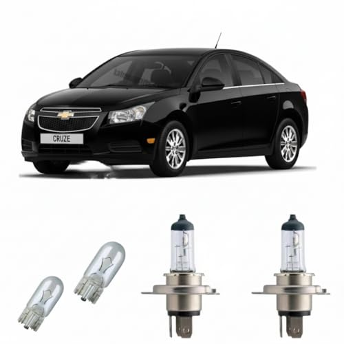 KIT 2 LÂMPADAS H4 TIGER AUTO PADRÃO ORIGINAL LINHA GM ONIX/CRUZE/VECTRA/MONZA/KADETT ; COM 2 LÂMPADAS PINGO INCLUSAS