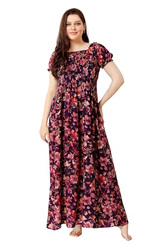 Soulemo Girls & Women’s Stylish Maxi Dress/Nighty (Outwear & Homewear) 1738 Soulemo Girls & Women’s Stylish Maxi Dress/Nighty (Outwear & Homewear) 1738
