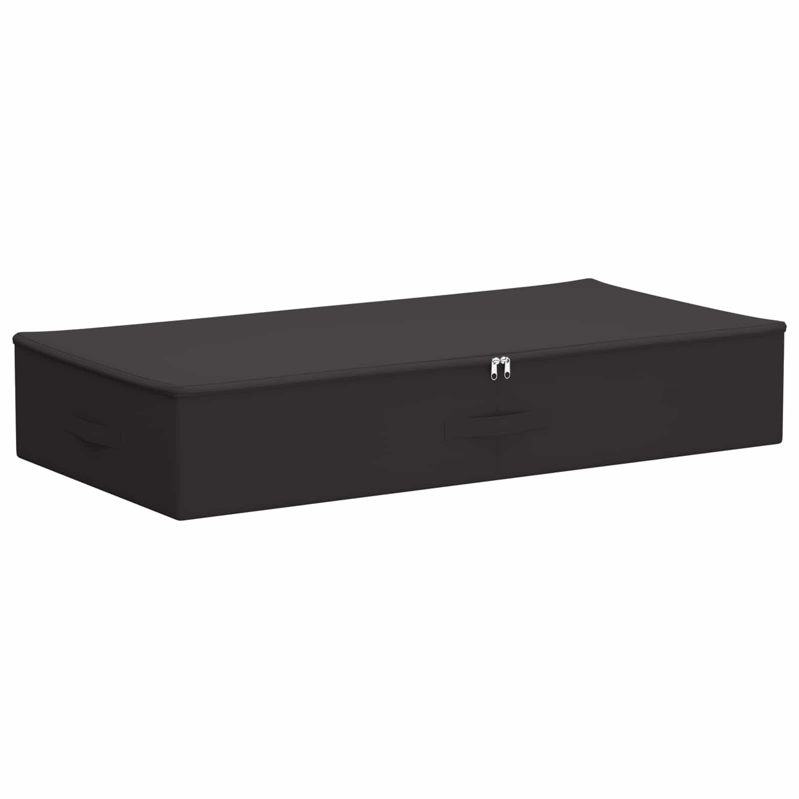 Hothingwell Scatola di immagazzinaggio 24 pezzi in tessuto non tessuto 100 x 50 x 18 cm | Doppio scomparto, pieghevole, manici pratici, poliestere traspirante, uso versatile