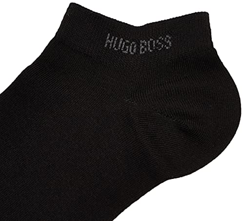 BOSS Men's 2-Pack Solid Cotton Ankle Socks3