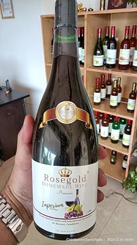 Image of Rosegold-Imperium- Homemade Non alcoholic red wine-1Litre