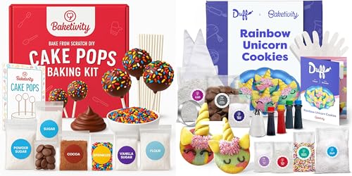 Baketivity Baking Kit Bundle – DIY Cake Pops & Unicorn