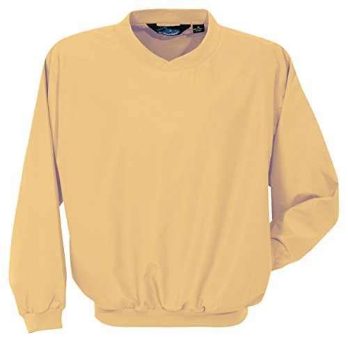 Tri-Mountain 2500 Microfiber Windshirt with Nylon Lining, Sunflower, X-Large