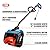 SENIX 12 Amp Electric Snow Shovel | 13-Inch Corded Snow Thrower with 8-Inch Clearing Depth | 480 lbs/Min Removal, 26ft Max Throw Distance for Driveway, Sidewalk, Steps & Patio (STE12-L)