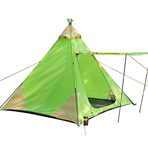 Carpa tribal india para camping familiar 3-4 personas miniatura 1