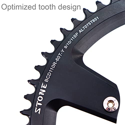 STONE ラウンド チェーンリング 110BCD R7000 R8000 R9100 
