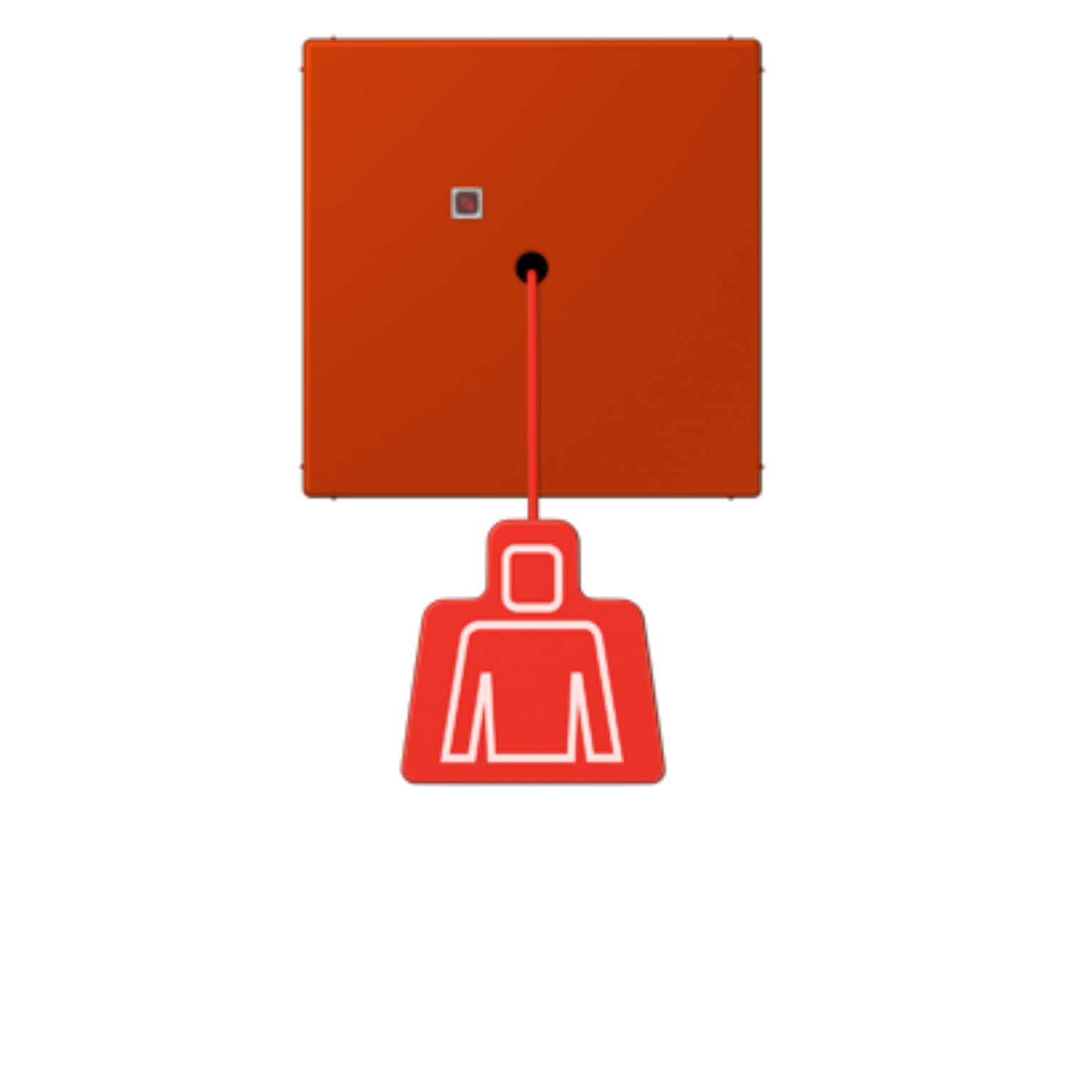 Bouton poussoir LC4320A JUNG idéal pour votre tableau de commande