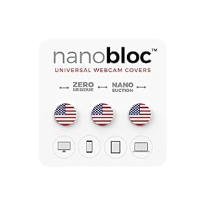 Eyebloc NanoBloc Webcam Cover from Universal Reusable Camera Cover for All Devices – Safe Screen Closure, Strong Nano…