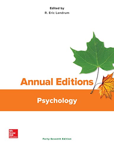 Annual Editions: Psychology, 47/e
