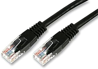Pro Signal Cat5e RJ45 Ethernet Patch Lead, 0.3m Black