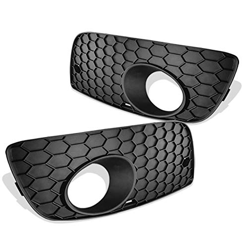 Runmade Pair Abs Plastic Front Lower Bumper Fog Grill Honeycomb Grilles Compatible With Volkswagen 06-09 Golf Gti Mk5 (Driver & Passenger Side, Pack Of 2) #TOP1
