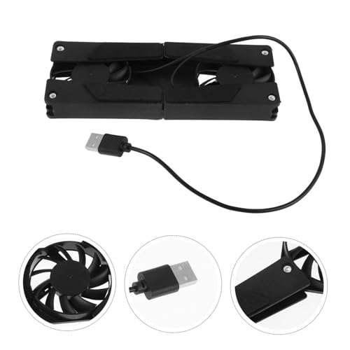 Base de enfriamiento para laptop Happyyami portátil negro miniatura 7