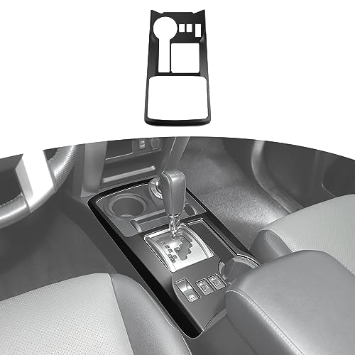 4Runner Gear Shift Panel Cover: Enhance Your Toyota 4Runner's Interior 4 RT-TCZ for 4Runner Gear Shift Panel Trim Cover Bezel for Toyota 4Runner 2010-2023 Matte Black Interior Accessories