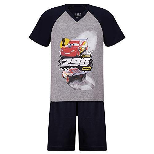 Pijama Disney KM Cars Curto meninos Marinho 8