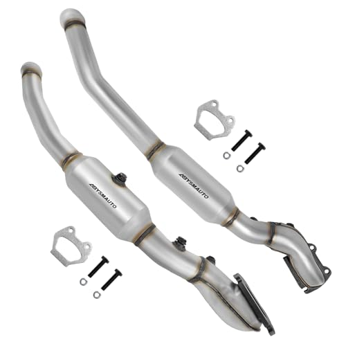 ABYSMAUTO Catalytic Converter Compatible with Jeep Grand Cherokee/Dodge Durango 2011 2012 3.6L V6 Left Right Catalytic Convertor Direct-fit 19735 19736 (EPA Compliant)