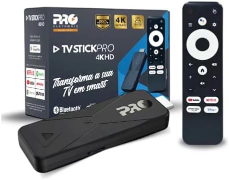 Tv Stick Pro Eletronics Android 4K | 2GB...